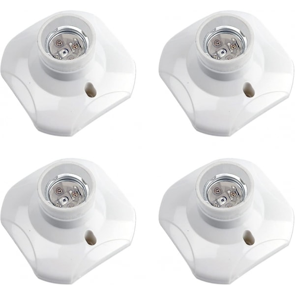 E27 Skruv-i Takuttag, E27 Garageuttag, AC 220-240V, Uttagshållare för LED-lampa, E27 Bas Ce