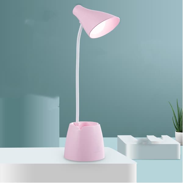 1 pakke skrivebordslampe LED, skrivebordslamper med 3 lysmoduser, skrivebordslampe 360 ° Fl