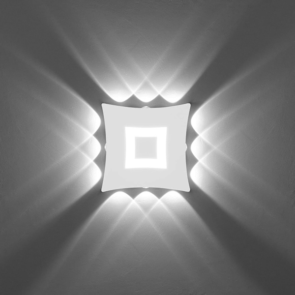 18W Moderne LED Vægslampe Vandafvisende Vægskinne IP65 Aluminium LED Vægslampe Indendørs Udendørs til Stue Soveværelse B