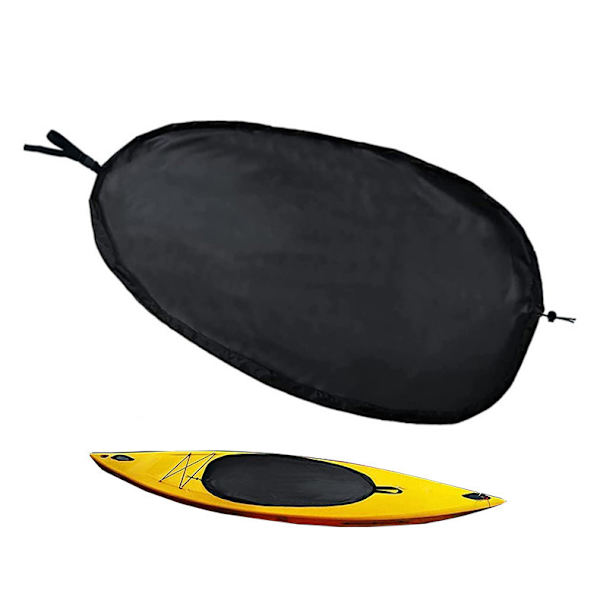Kajakk Cockpit Cover UV60+ 420D Oxford Justerbar Kano Støvtett og Vann