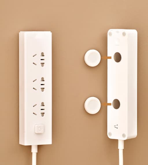 4-pack Magnetiska Krokar Väggmonterade Stark Magnethållare U