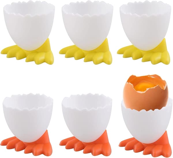 Animerade Äggkoppar 6 Stycken Brunch Äggkopp Äggkopp Personlig C