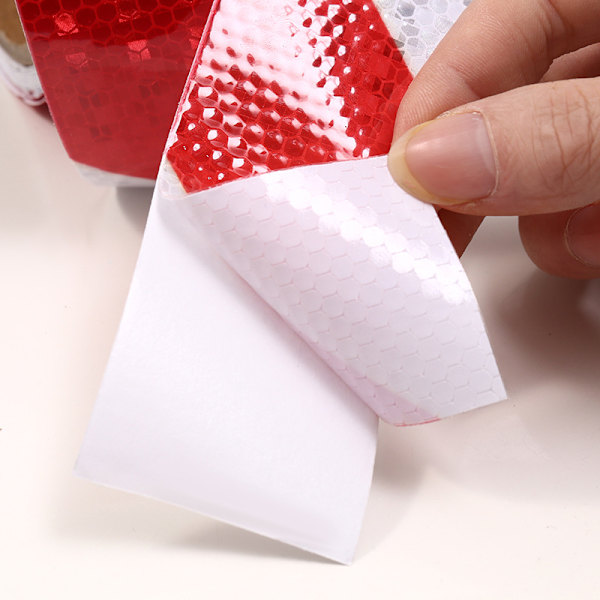 Reflekterende tape 5x10m Selvklebende refleksvarsling