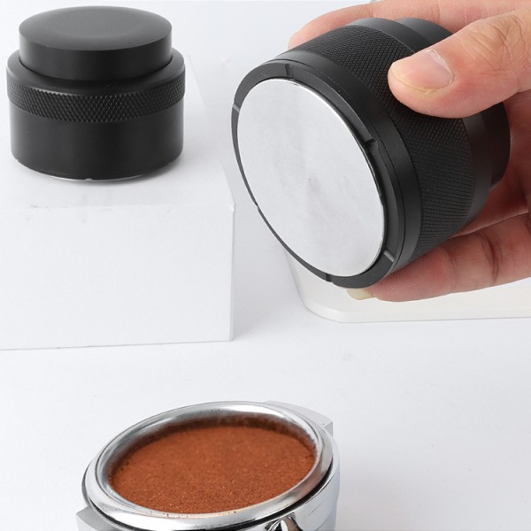 51mm rustfritt stål kaffemanipulator med flat bunn for Espresso M