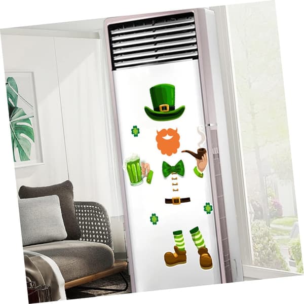 1 set av Patricks Day-magneter med olika motiv