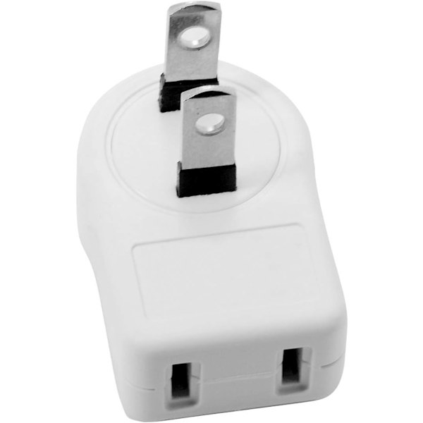 USA Power Socket Adapter 1-15P 2 Pole 2 Outlets 90° Venstre og Højre