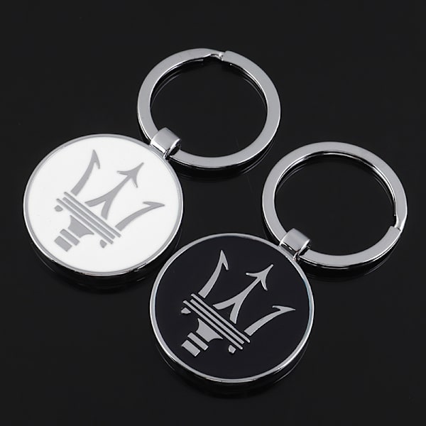 2-pack Nyckelring med bilmärke - 3D Zinklegering Metall Nyckelring Nyckelring Legering Nyckelhållare V