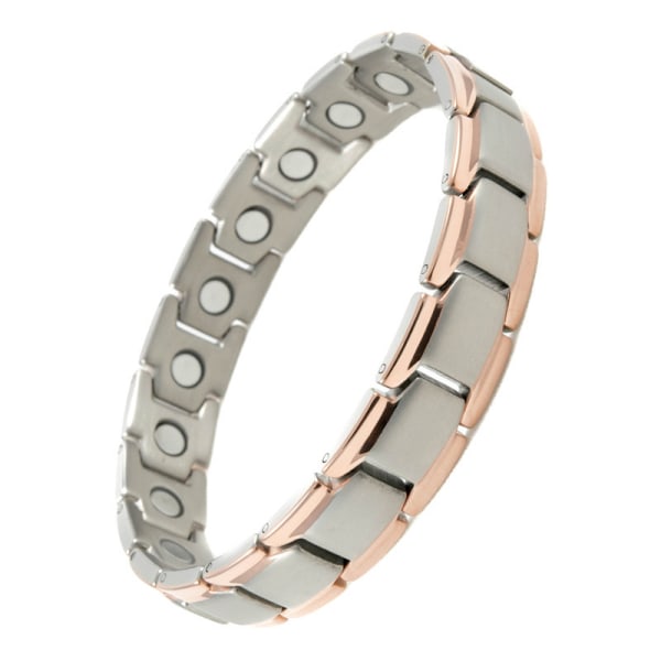 Elegant Titanium Magnetisk Terapi Armbånd for Menn og Kvinner, Pai A