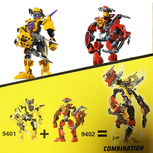 Starfighter Soldat Bionicle Hero Factory Robot Figur Byggsten Modell Leksak (9401