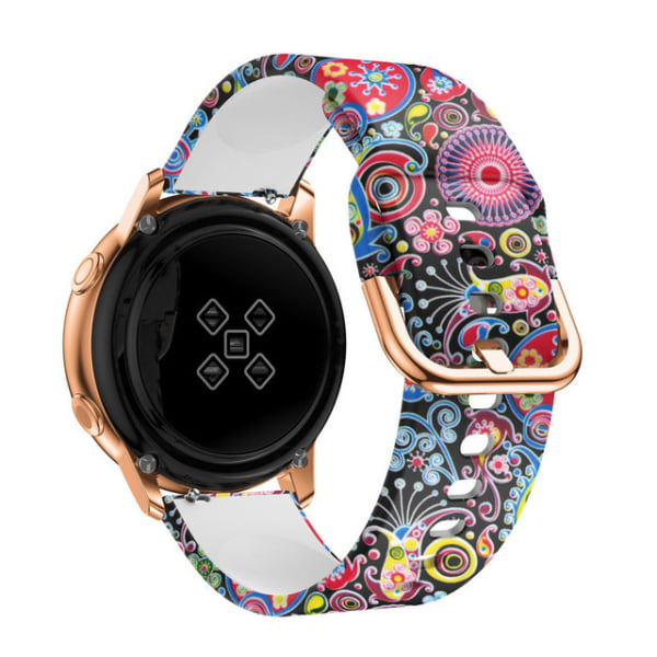 Armbånd, der er kompatible med Samsung Galaxy Watch 4, trykt mønster