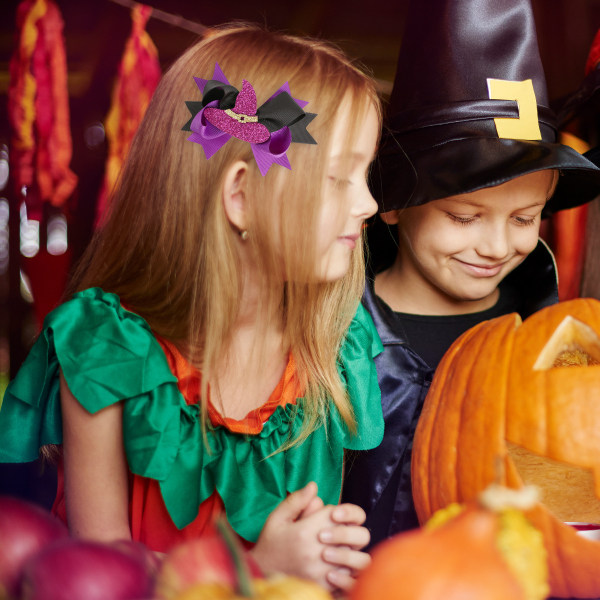 Barnbåge hårnål, Halloween-accessoarer, söt liten spöke