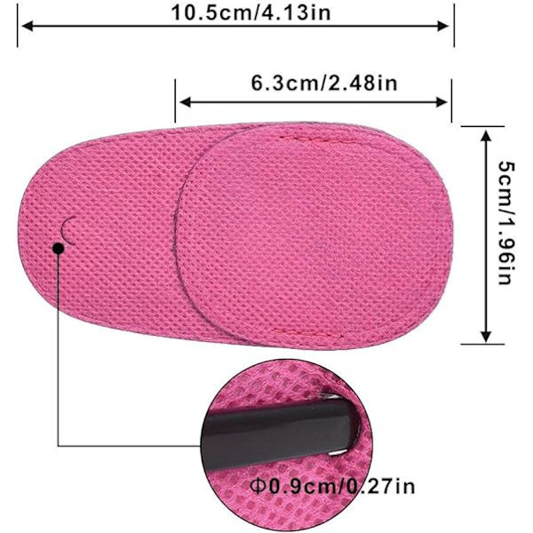 6 kpl Amblyopia-silmälaastareita, lasten Amblyopia-silmälaastareita N