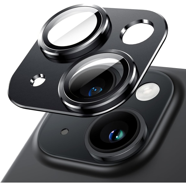 Kameralinsebeskytter for iPhone 15 6,1 tommer og iPhone 15 Plus 6