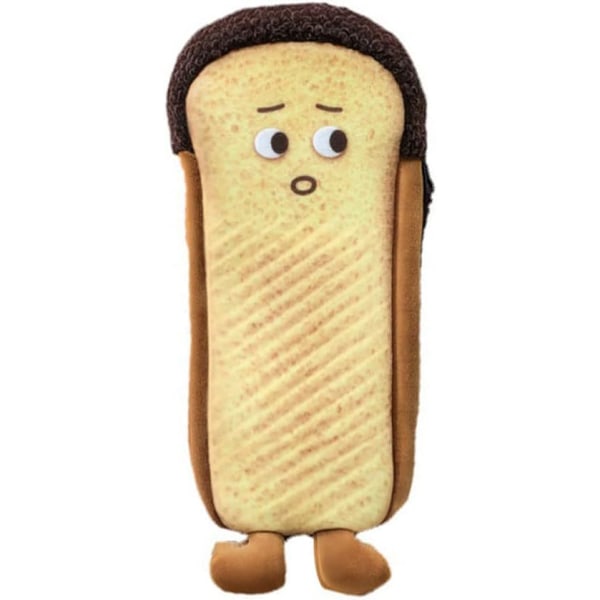 Luova söpö uutuus Hauska kasvojen simulointi Oikea ruoka-teema Toast Hotdog Br