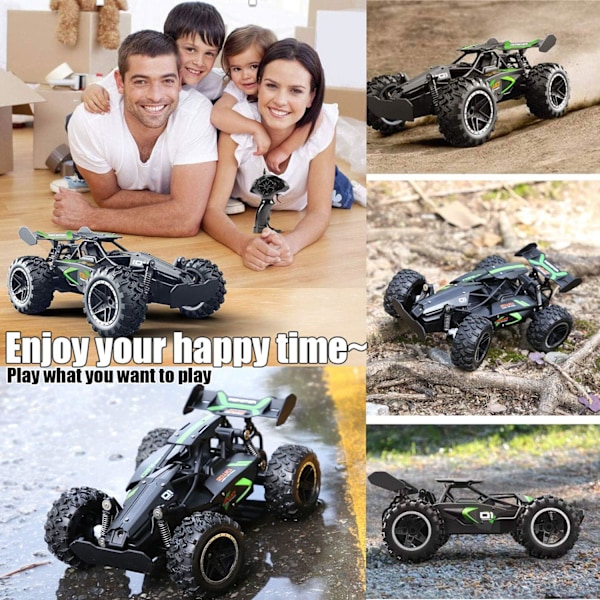 Fjernstyrt Bil Lekebil i Metall 2WD 2.4GHz Lastebil 15+