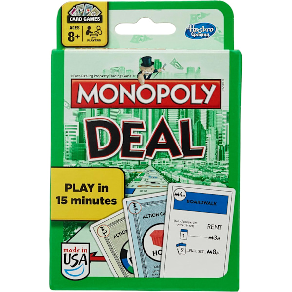 Monopoly Trading Green, Puslespil Familiebordspil Engelsk Version