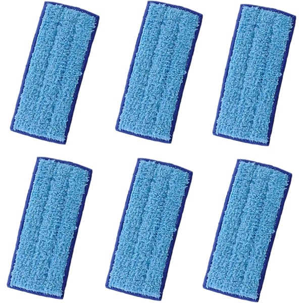 6 Pcs Mop Heads Washable Mopping Pads Compatible with Braava Jet