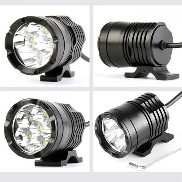 2 stk. LED-spotlight til el-køretøjer og motorcykler