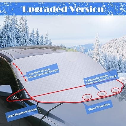 Vindrutefrostskydd, Vintervindrute Skydd, Bilskydd