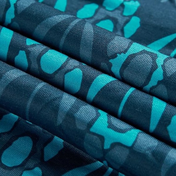 Naisten kolmiomainen nappi-puuvillahuivi - vihreä kukallinen, vintage-print pehmeä huivi arkikäyttöön, huivi, shaalihuivi, talvi B