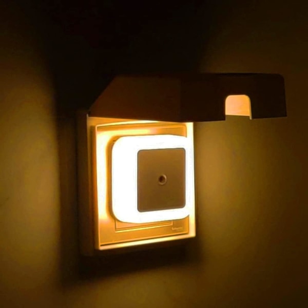 [Set om 3] LED-nattlampa på uttag, eluttag för barn