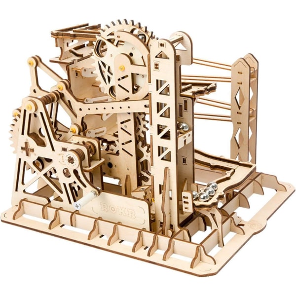 Trämodell Hiss Marmor Berg-och Dalbana, Marmorbana Mekanisk 3D W