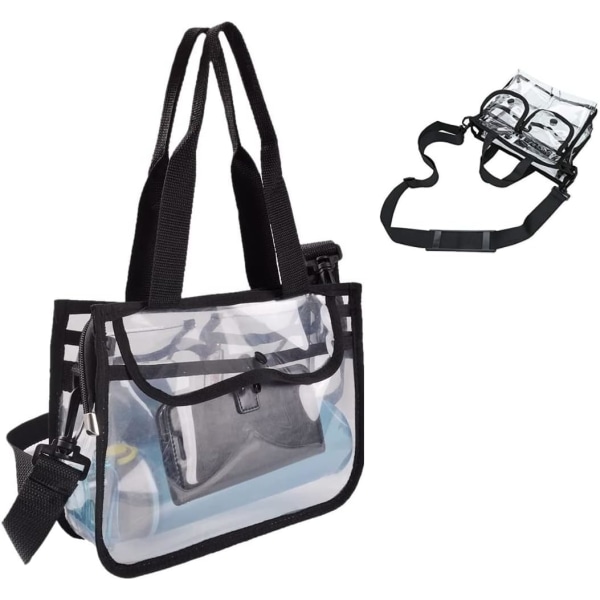 Transparent väska, PVC rese-necessär, transparent sminkväska