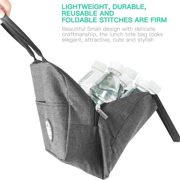 Lunch Bag - Isolerad lunchväska för kvinnor, termisk lunchväska för män, barn, flickor, damer, lunch C