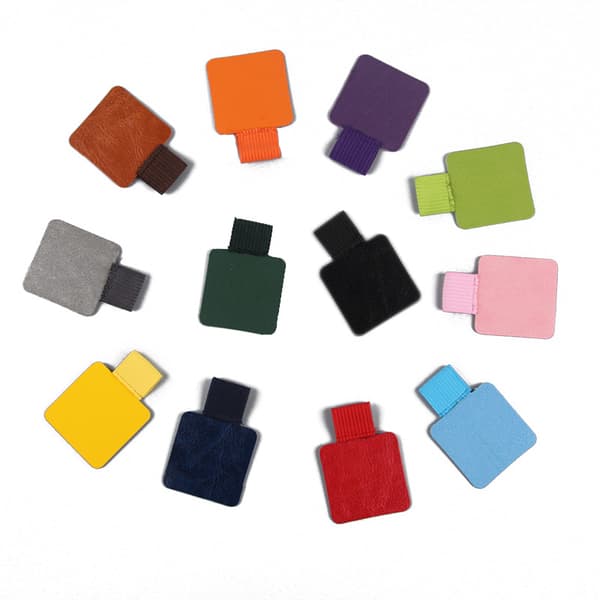 Pen Loop Holder Set, 12 Pack Selvhheftende Blyantholder Elastisk Design for