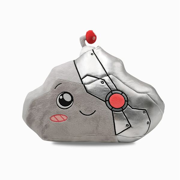 Lanky Box Led Anime-karakter utstoppet plysjleketøy venner baby sovepute (Robot (