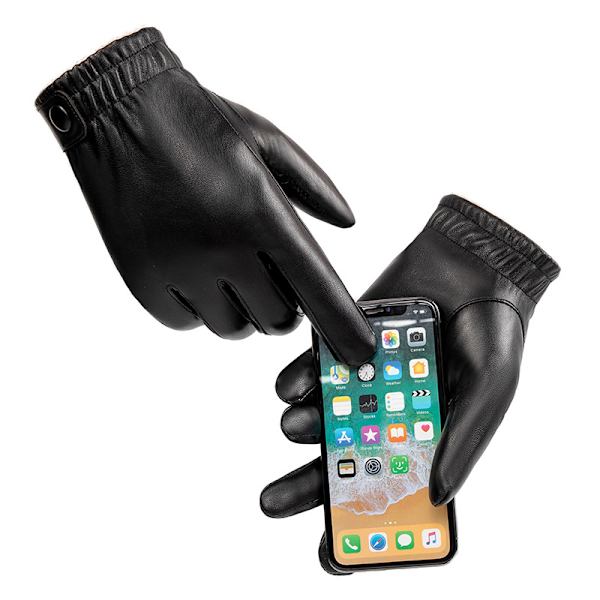 Herrhandskar Vinter Varma Touchscreen Texting Körning Motorcykel Klänning Handskar