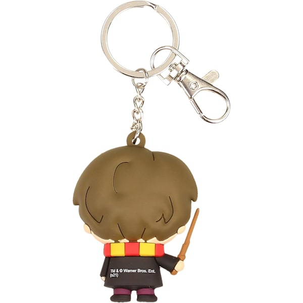 Harry Potter Goma Nyckelring Mjuk Gummi Nyckelring Present Q