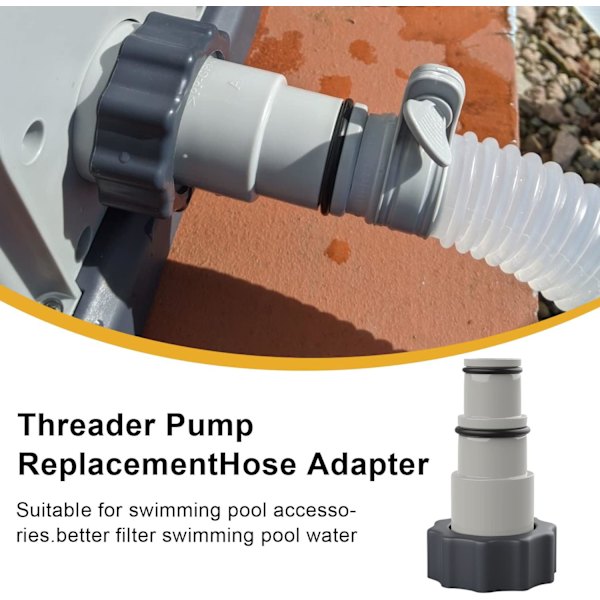 Adapter för pool slang, Adapter för pool slang, Adapter A