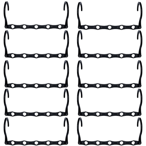 Magic Hangers, 8 Pladsbesparende Kroge, Multifunktionel Vertikal & Ho K