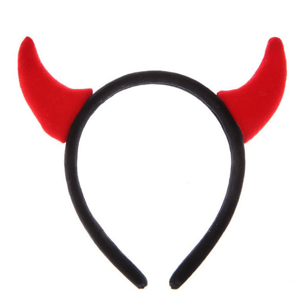 （Stil 1）Halloween Djevelhorn Hodebånd for Kvinner Halloween Hodeplagg Halloween Hårbøyle Smykker fo
