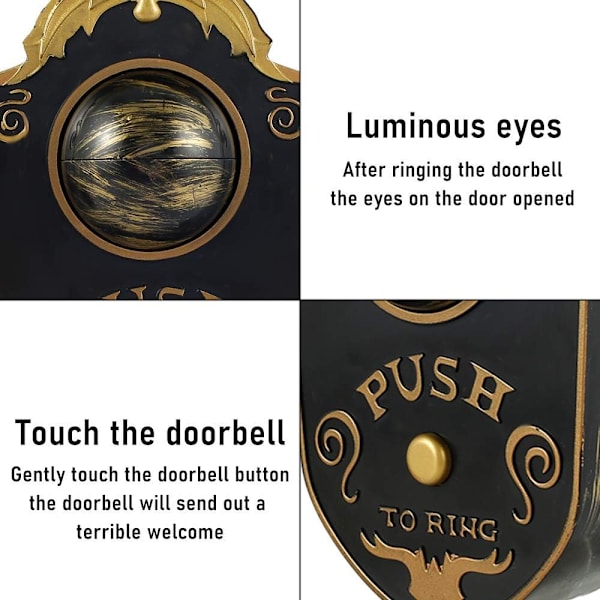 Halloween-ovikellokoriste, Haunted Doorbell Animated Eyeball