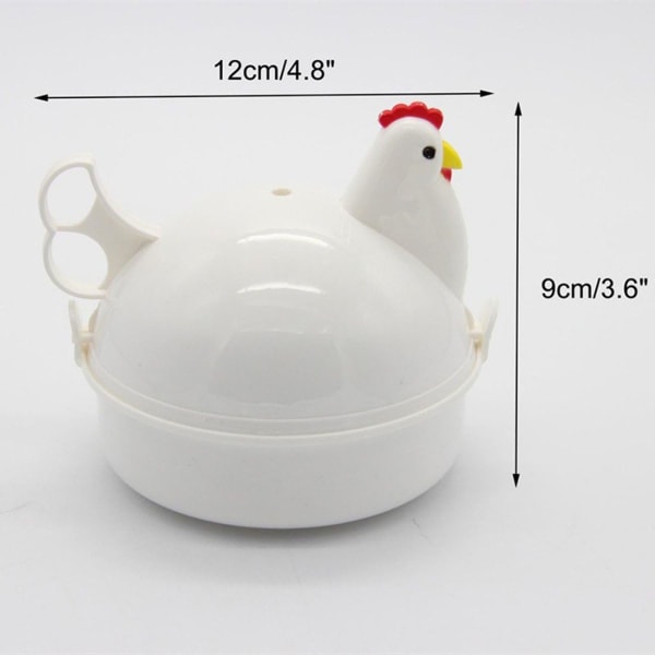 Äggkokare - 4 ägg Äggkokare Ångkokare Pocher Kokare för