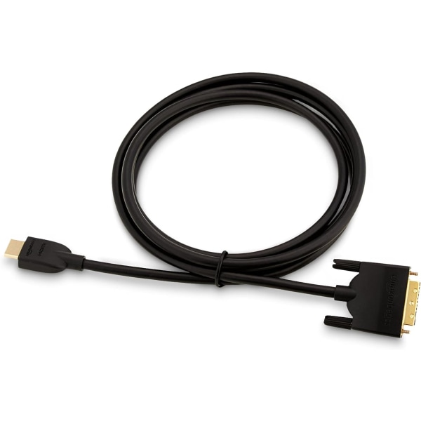HDMI A till DVI-adapterkabel - 2m (ej lämplig för anslutning till