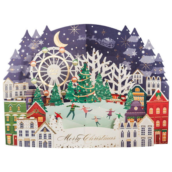 Pop Up julkort 1 pack 3D god jul gratulationskort 2022 Holida 11b5 Fyndiq