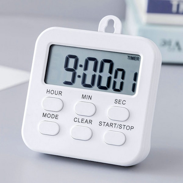 Digital Timer 24-timmars digital timer LCD kökstimer badrum duschkit