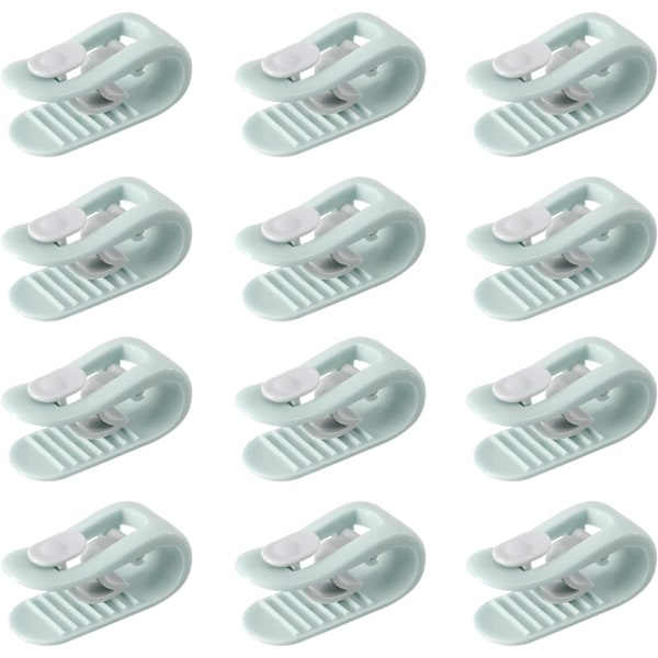 12PCS Duvet Clips, Needle Clip Free Duvet Cover Clip, Bed Sheet Grippers Clip to Keep Duvet in Place