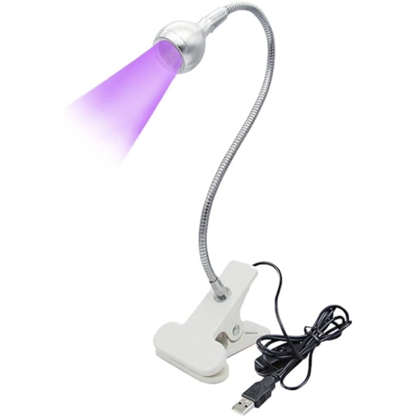 USB 3W LED UV Ultraviolet telefonlimhærdningslampe, UV Led neglelampe til Gel N