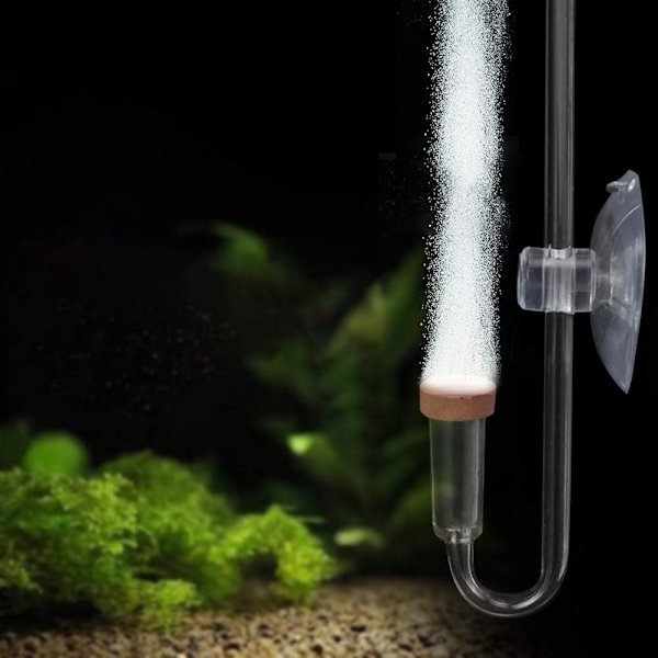 CO2-diffusor, mini usynlig tilbageslagsventil, CO2-diffusor til akvarium