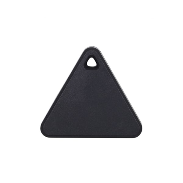 Svart Mini Smart Pet GPS Tracker Pet Locator Anti-Lost Vanntett Trekantet Bluetooth Tracker Barn