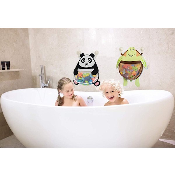 Care - Badeleketøy Oppbevaring - Panda Badeleketøynett - Badeleketøy Organiserer for Baderom Leke Oppbevaring - Badeleketøynett Stora B