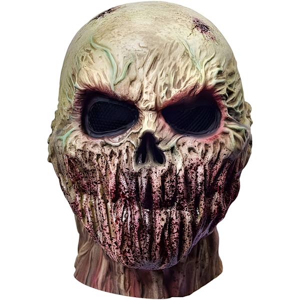 Pelottava Halloween-zombi naamio Realistinen kauhunaamio Uutuusasujuhlat Lateksi Koko päänaamio Creepy