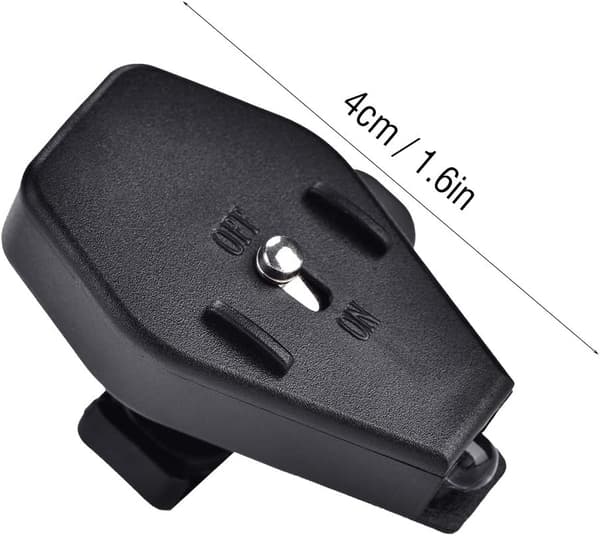 1 par briller klipslampe, lesebriller klips LED-lys LED Cl