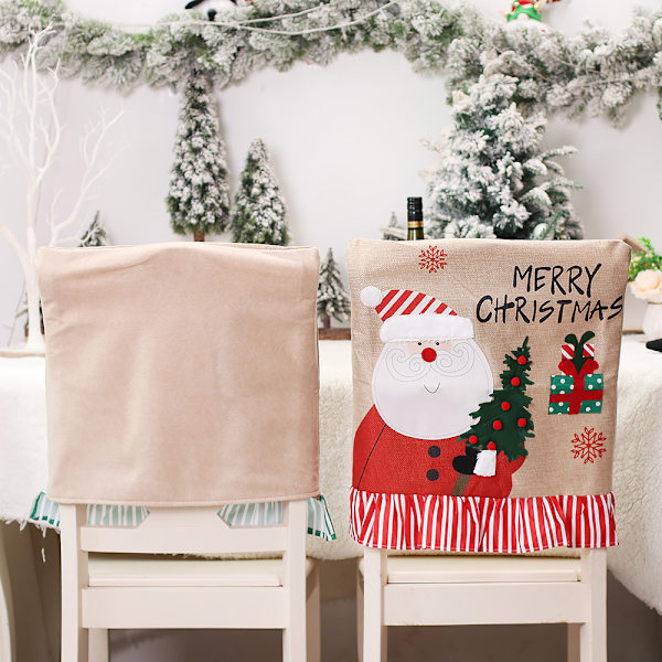2 stycken julstolsöverdrag, storlek 1 A