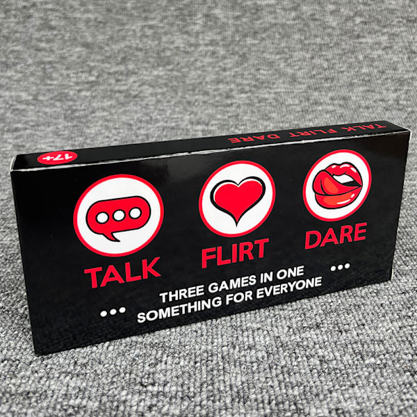 Talk Flirt Dare kortspil
