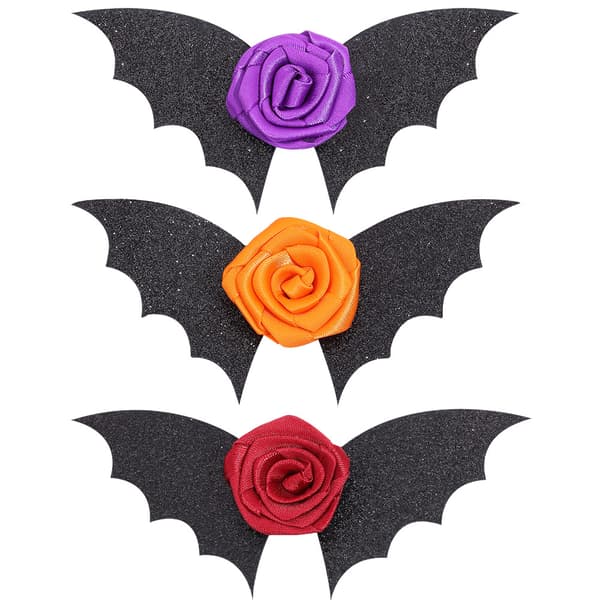 4 Halloween-kampausta, Devil Bat Ears -hiuspidikkeet, siivekäs hiuspidike